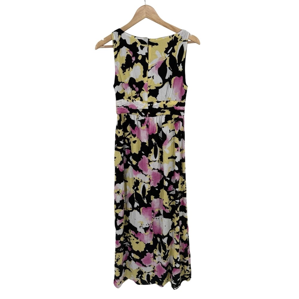 Old Navy Maxi Dress Womens 4 Floral Flowy Boho Hippie Art to Wear Flowy Fairy - Picture 2 of 7
